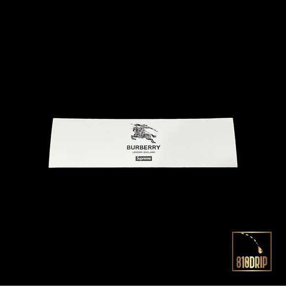 Supreme x Burberry Box Logo Sticker (100 Pack) - Picture 4 of 6